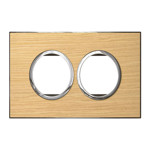 Legrand Arteor 4M Wood Cover Plate With Frame, 5763 49